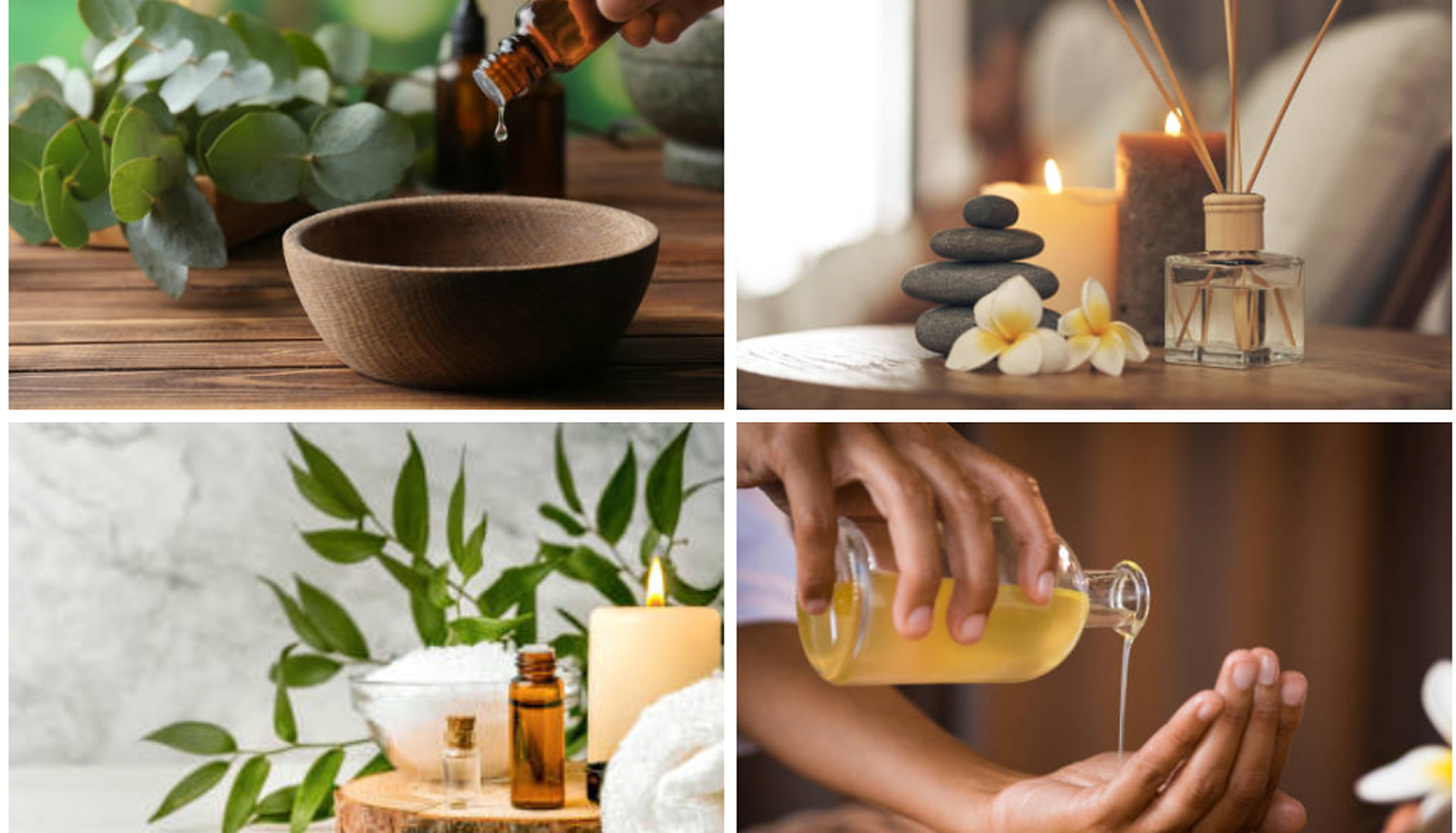 Aromatherapy massage oils