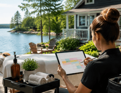 Seasonal Demand Planning Massage Therapist Business