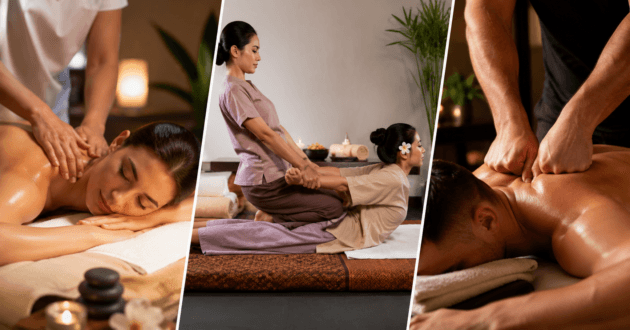 Swedish vs Thai vs deep tissue massage