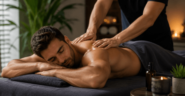 Massage For Men Stress Muscle Pain Self Care